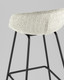 Миниатюра изображения товара Стул барный Stool Group Nita 9091C UF998-10 (букле мятный)