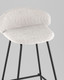 Миниатюра изображения товара Стул барный Stool Group Nita 9091C UF998-14 (букле светло-серый)