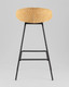 Миниатюра изображения товара Стул барный Stool Group Nita 9091C UF998-7 (букле охра)