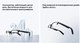 Миниатюра изображения товара Очки-гарнитура Xiaomi Smart Audio Glasses MJSS020GLFC / BHR9530GL
