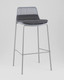 Миниатюра изображения товара Стул барный Stool Group Louran с подушкой D-012H-75 (серый)