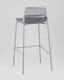 Миниатюра изображения товара Стул барный Stool Group Louran с подушкой D-012H-75 (серый)