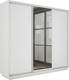 Миниатюра изображения товара Шкаф-купе ТриЯ Румер-2 СШК 3.180.60-11.13.11 3-х дверный (белый снег/белый снег/зеркало/белый снег)