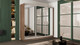 Миниатюра изображения товара Шкаф-купе ТриЯ Румер-2 СШК 3.180.60-13.13.13 3-х дверный (дуб крафт табачный/зеркало/зеркало/зеркало)