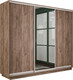 Миниатюра изображения товара Шкаф-купе ТриЯ Румер-2 СШК 3.210.70-11.13.11 3-х дверный (дуб крафт табачный/дуб крафт табачный/зеркало/дуб крафт табачный)