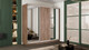 Миниатюра изображения товара Шкаф-купе ТриЯ Румер-2 СШК 3.210.70-13.11.13 3-х дверный (дуб крафт табачный/зеркало/дуб крафт табачный/зеркало)