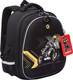 Миниатюра изображения товара Школьный рюкзак Grizzly RAz-587-15 (черный/желтый)
