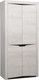 Миниатюра изображения товара Шкаф Олмеко Лючия 33.03 (бетон пайн белый/венге/белый)
