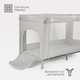 Миниатюра изображения товара Кровать-манеж Tomix Play / P9001 (Grey)