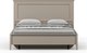 Миниатюра изображения товара Полуторная кровать Black Red White Classic LOZ120x200 М (глиняный серый/глиняный серый)