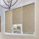 Миниатюра изображения товара Рулонная штора Delfa Сантайм Металлик Принт СРШ-03Д 7593 (120x170, темно-бежевый)