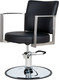 Миниатюра изображения товара Кресло парикмахерское Элеганс Хилтон (черный)