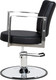 Миниатюра изображения товара Кресло парикмахерское Элеганс Хилтон (черный)