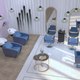 Миниатюра изображения товара Кресло парикмахерское Элеганс Одри (черный)