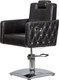 Миниатюра изображения товара Кресло парикмахерское Элеганс МД - 166 (черный, регулировка спинки и подголовника)