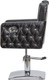 Миниатюра изображения товара Кресло парикмахерское Элеганс МД - 166 (черный, регулировка спинки и подголовника)