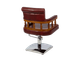Миниатюра изображения товара Кресло парикмахерское Элеганс МД-170 (коричневый)