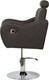 Миниатюра изображения товара Кресло парикмахерское Элеганс Бруклин (черный)