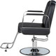 Миниатюра изображения товара Кресло парикмахерское Элеганс МД-9247 (черный, с откидной спинкой)