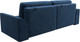 Миниатюра изображения товара Диван Лига Диванов Лига-048 / 128222 (велюр синий)