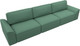Миниатюра изображения товара Диван Лига Диванов Лига-048 Лонг / 128243 (рогожка амур зеленый)