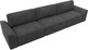 Миниатюра изображения товара Диван Лига Диванов Лига-048 Лонг / 128245 (велюр темно-серый)