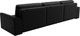 Миниатюра изображения товара Диван Лига Диванов Лига-048 Лонг / 128252 (экокожа черный)