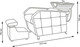 Миниатюра изображения товара Мойка парикмахерская с креслом Элеганс МД-573