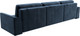 Миниатюра изображения товара Диван Лига Диванов Лига-048 Лонг / 128256 (велюр синий)