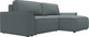 Миниатюра изображения товара Диван угловой Лига Диванов Лига-048 НПБ универсальный / 128266 (рогожка амур серый)