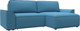 Миниатюра изображения товара Диван угловой Лига Диванов Лига-048 НПБ универсальный / 128267 (рогожка амур голубой)