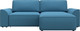 Миниатюра изображения товара Диван угловой Лига Диванов Лига-048 НПБ универсальный / 128267 (рогожка амур голубой)