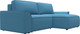 Миниатюра изображения товара Диван угловой Лига Диванов Лига-048 НПБ универсальный / 128267 (рогожка амур голубой)