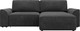 Миниатюра изображения товара Диван угловой Лига Диванов Лига-048 универсальный / 128270 (велюр темно-серый)
