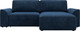 Миниатюра изображения товара Диван угловой Лига Диванов Лига-048 универсальный / 128272 (велюр синий)