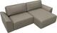 Миниатюра изображения товара Диван угловой Лига Диванов Лига-048 универсальный / 128274 (экокожа бежевый)