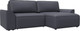Миниатюра изображения товара Диван угловой Лига Диванов Лига-048 универсальный / 128278 (экокожа серый)