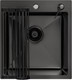 Миниатюра изображения товара Мойка кухонная Arfeka Eco AR 45x50 + RM AR + DS AR (Black Decor, с аксессуарами)