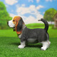 Миниатюра изображения товара Фигурка для сада Хорошие сувениры Щенок бассет-хаунда / 3775309