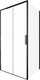 Миниатюра изображения товара Душевой уголок Aquanet Pleasure Evo 140 / AE65-140x100-BT (черный анодированный)