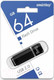 Миниатюра изображения товара USB flash накопитель SmartBuy Quartz 64GB Black (SB64GBQZ-K)