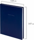 Миниатюра изображения товара Ежедневник Brauberg 116447 (80л, синий)