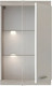 Миниатюра изображения товара Шкаф навесной Black Red White Linn Со стеклом 100x60x36 (ясень шимо/белый)