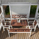 Миниатюра изображения товара Комплект садовой мебели Sundays Ф-183 1/2/2 (орех/белый)