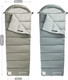 Миниатюра изображения товара Спальный мешок Naturehike CNK2350WS023 M400 (серый, молния справа)