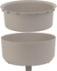 Миниатюра изображения товара Кашпо La Decoro Грация прайм КШ-4298 (пудровый)