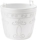 Миниатюра изображения товара Кашпо La Decoro Ажур КШ-7967 (белый/белый)