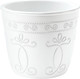 Миниатюра изображения товара Кашпо La Decoro Ажур КШ-7967 (белый/белый)