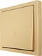 Миниатюра изображения товара Кнопка звонка Lezard Zima 704-3688-103QC (золото)