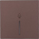 Миниатюра изображения товара Кнопка звонка Lezard Zima 704-7388-108QC (шоколад)